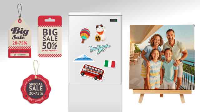Direct Print on Custom Materials
