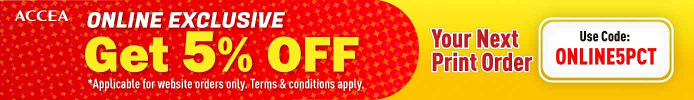 Online Exclusive — Get 5% OFF!