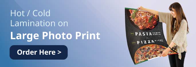 Lamination on Poster