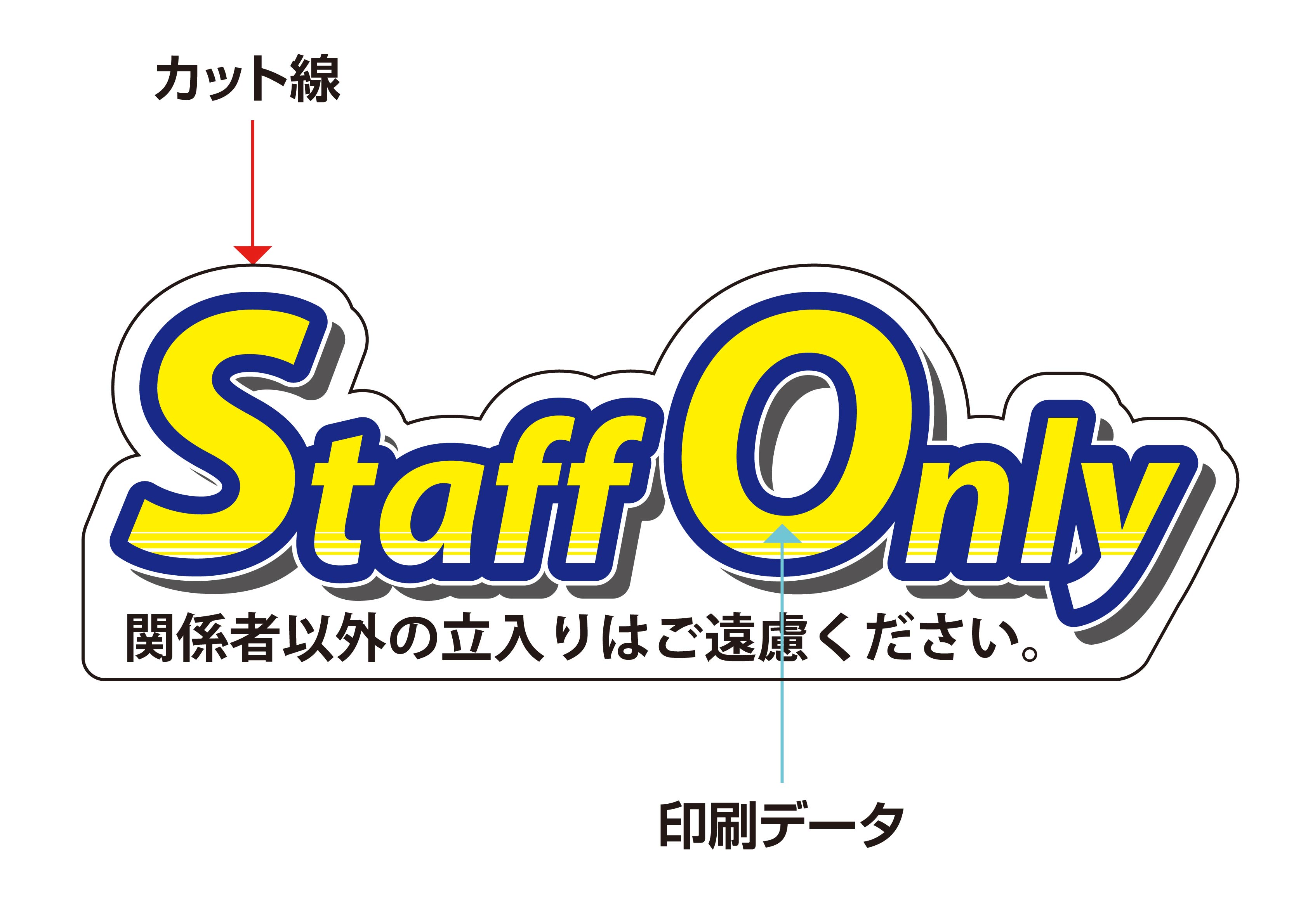 Print Data & Cutting Line